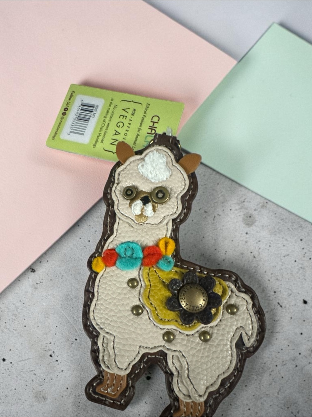 Chala Charm Keychain - Llama